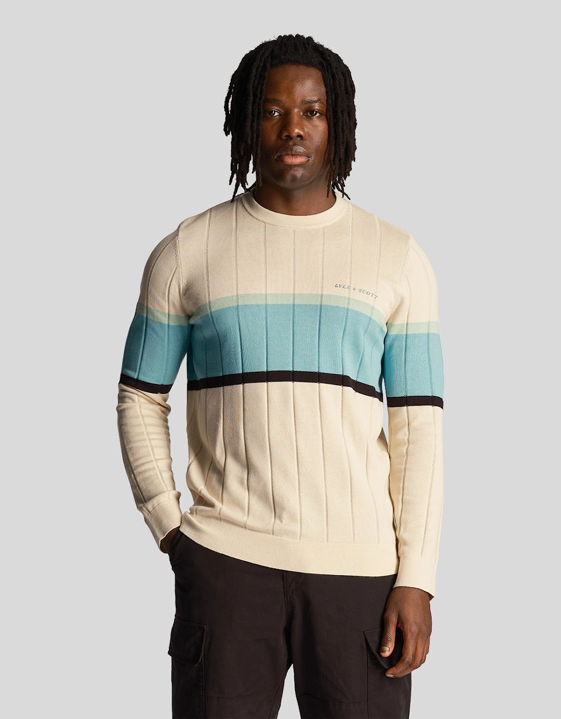 Volley Stripe Knitted Jumper, 6 of 5