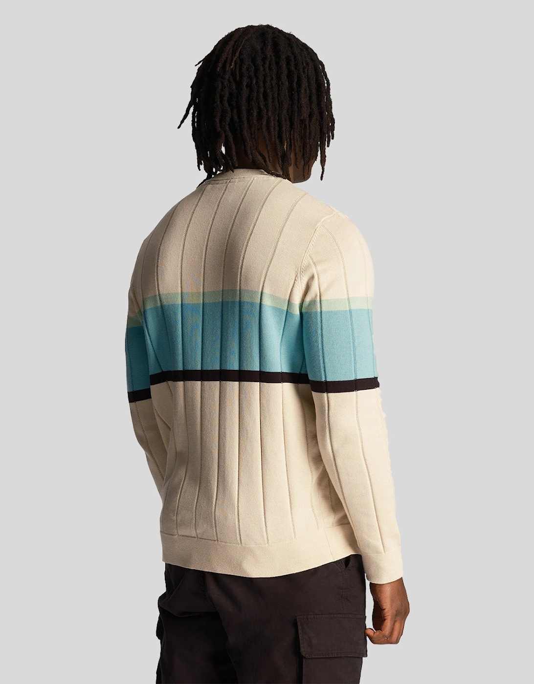 Volley Stripe Knitted Jumper