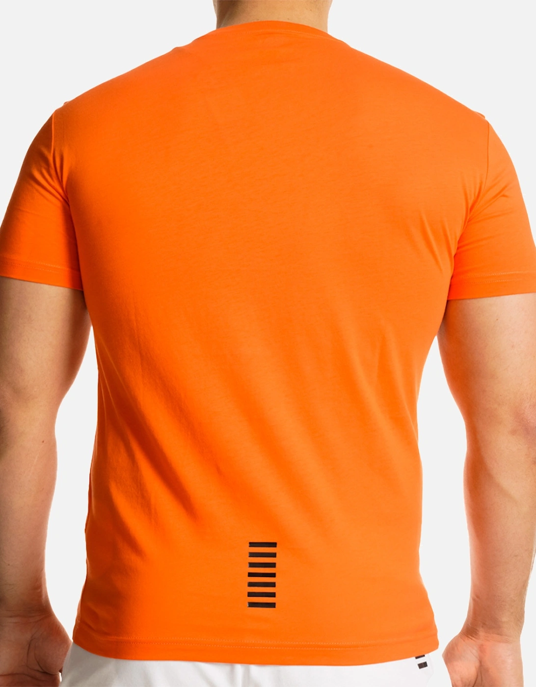 Mens Small Logo T-Shirt (Orange)