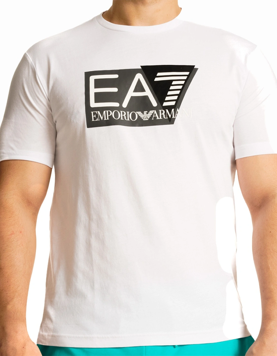 Mens Chest Logo T-Shirt (White), 8 of 7