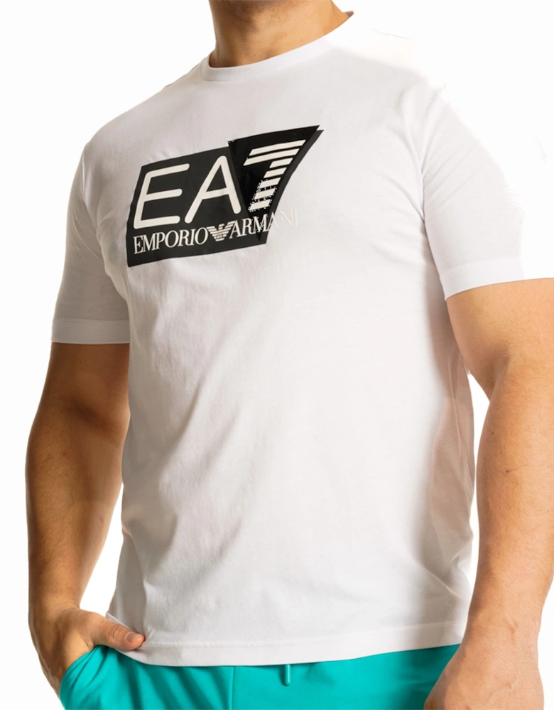 Mens Chest Logo T-Shirt (White)
