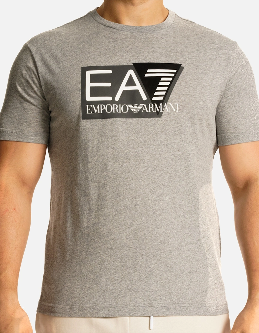 Mens Chest Logo T-Shirt (Grey), 8 of 7