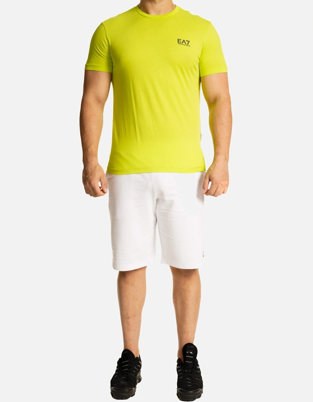 Mens Small Logo T-Shirt (Lime)