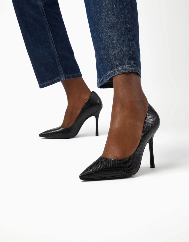 Ladies Belaire - Pointed Toe Court Shoes