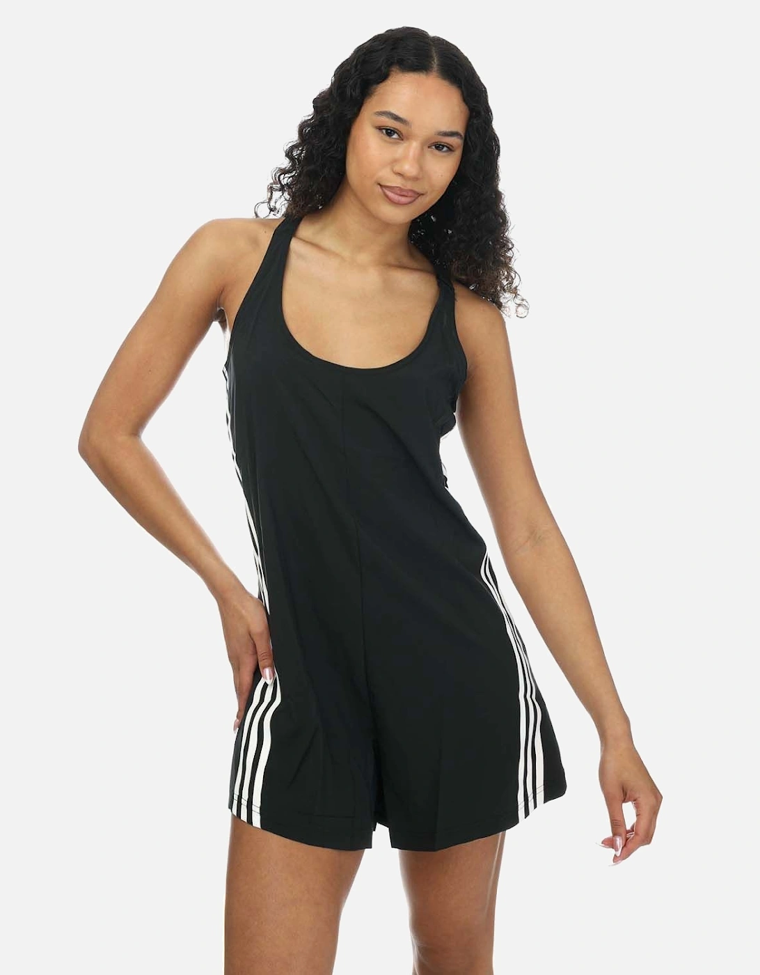 Womens Train Icons 3-Stripes Jumpsuit, 5 of 4