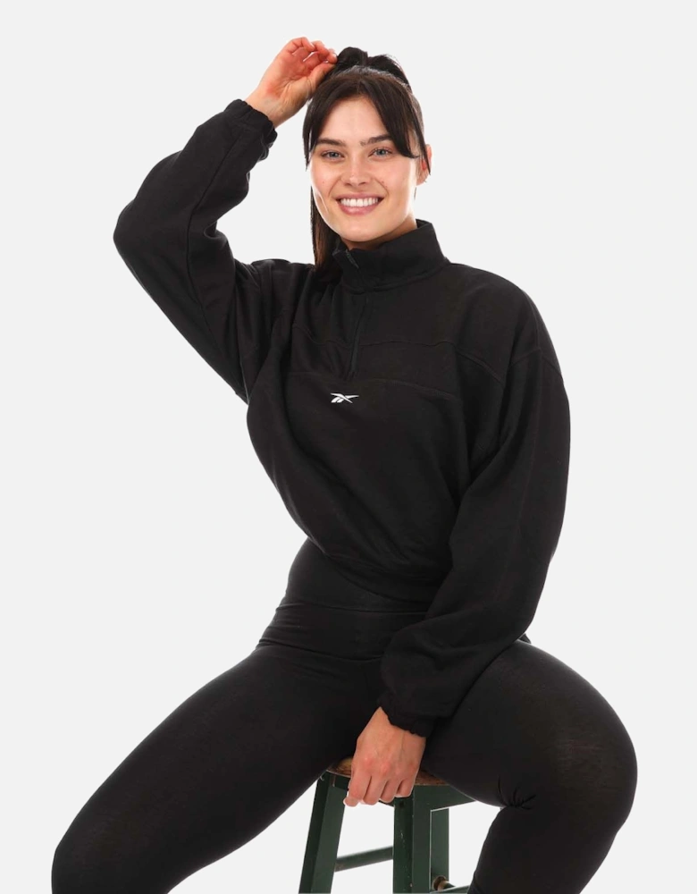 Womens Workout Ready 1/4 Zip Sweatshirt