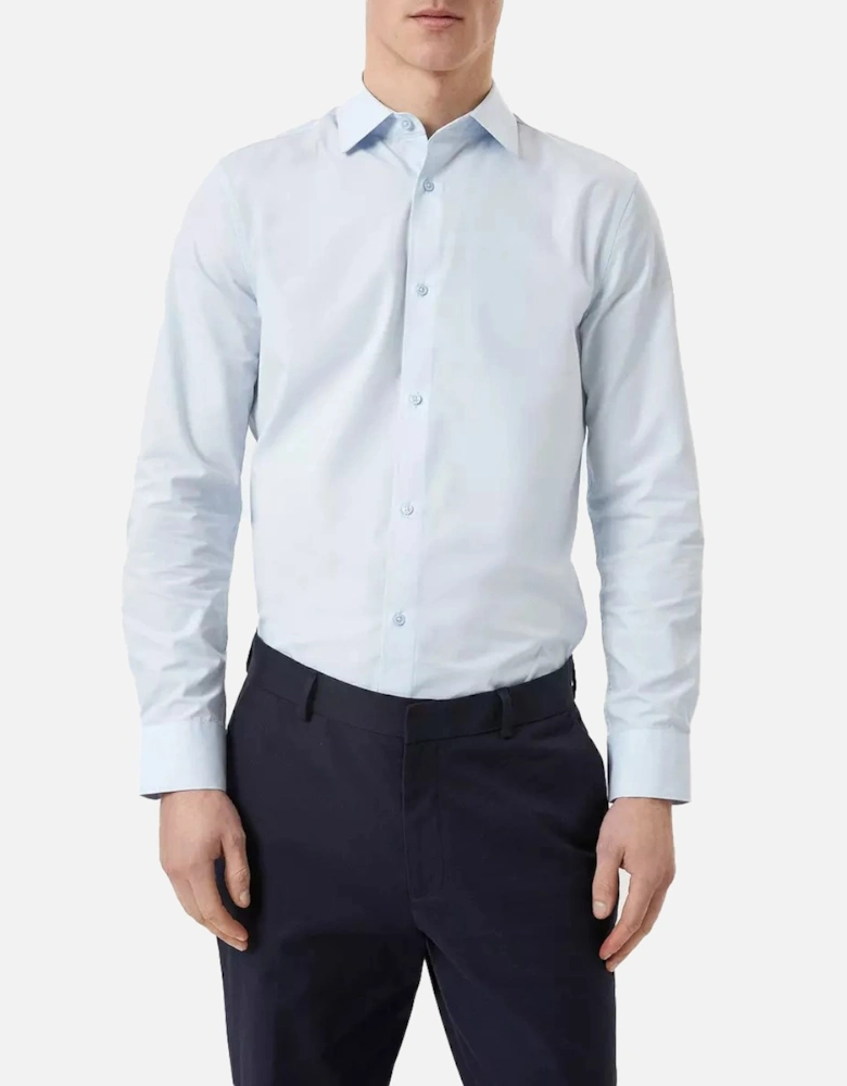Mens Easy-Iron Tailored Long-Sleeved Formal Shirt