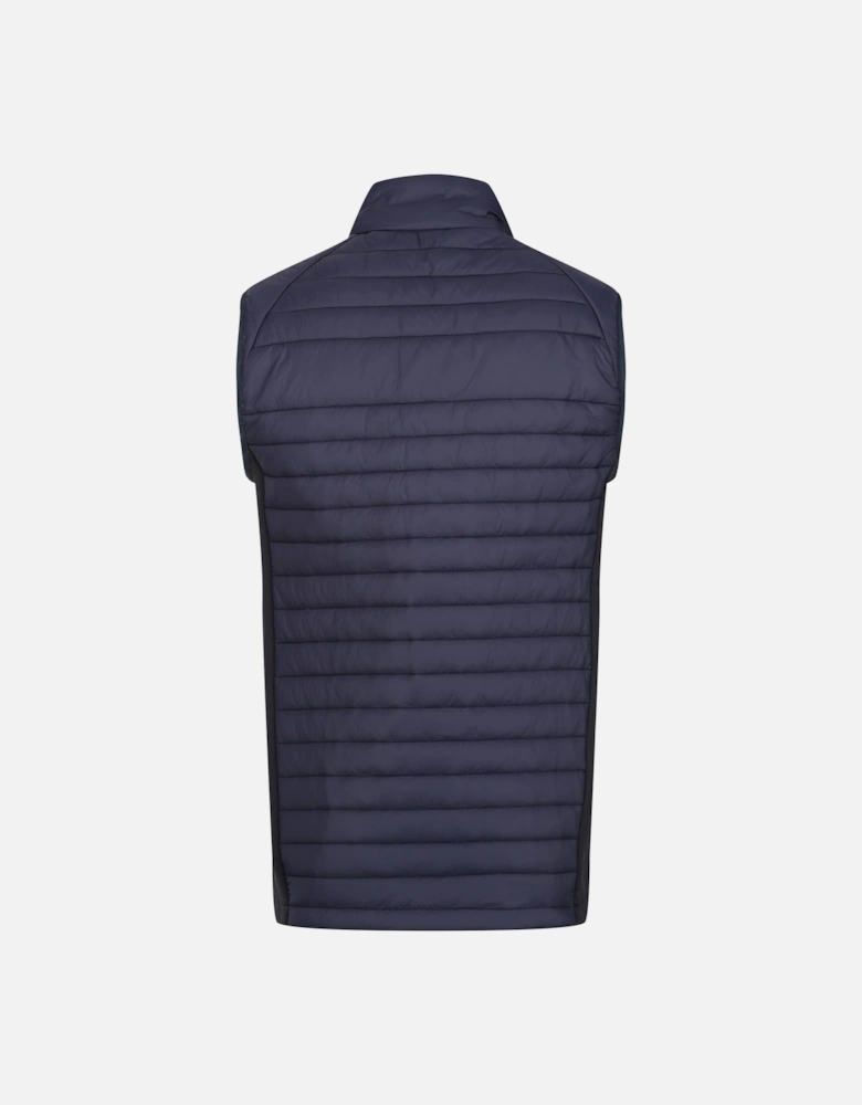 Mens Navigate Quilted Hybrid Gilet