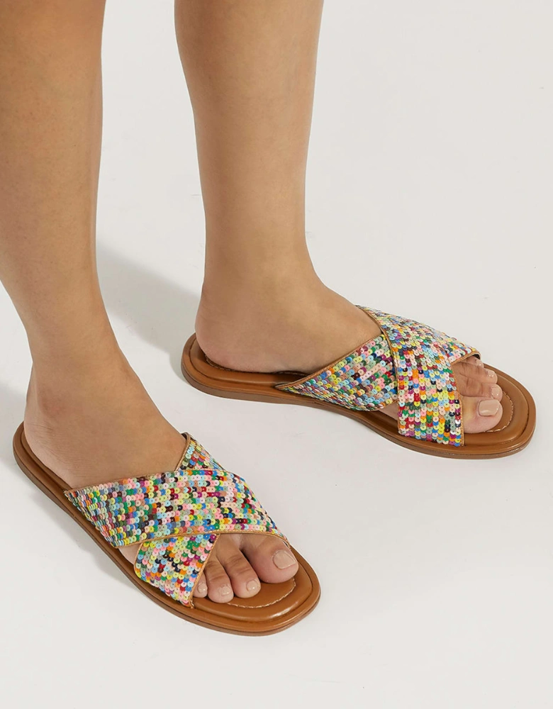 Ladies Lumas - Sequin Sandals