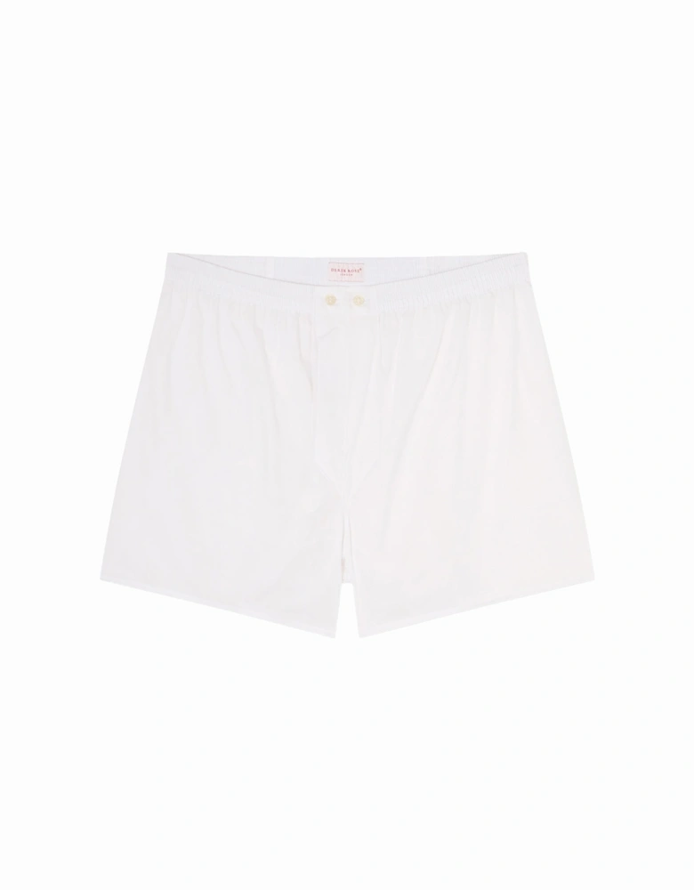 Savoy Classic-Fit Boxer Shorts, White