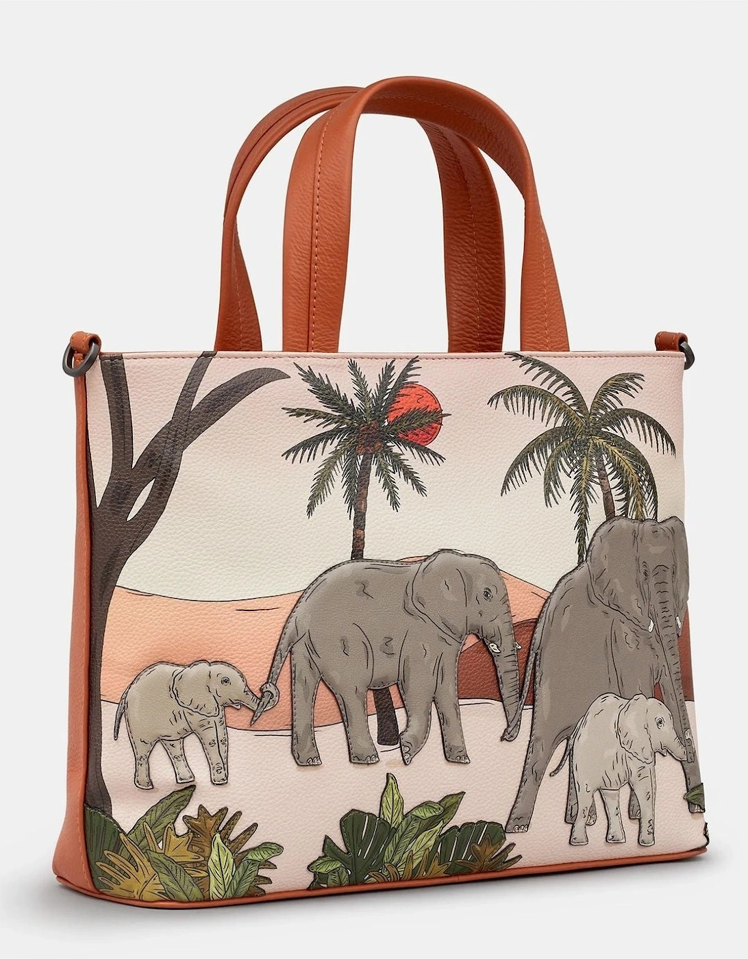 Elephant Parade Multi way Grab Handbag