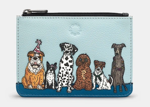 Party Dogs Zip Top Purse