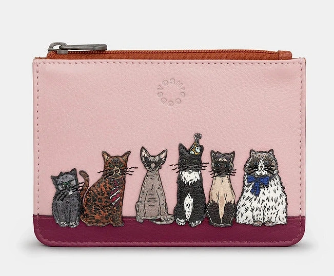 Party Cats Zip Top Purse
