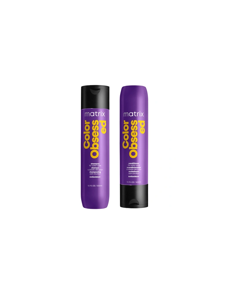 Total Results Color Obsessed Shampoo and Conditioner 300ml Duo for Colour Treated Hair - Matrix