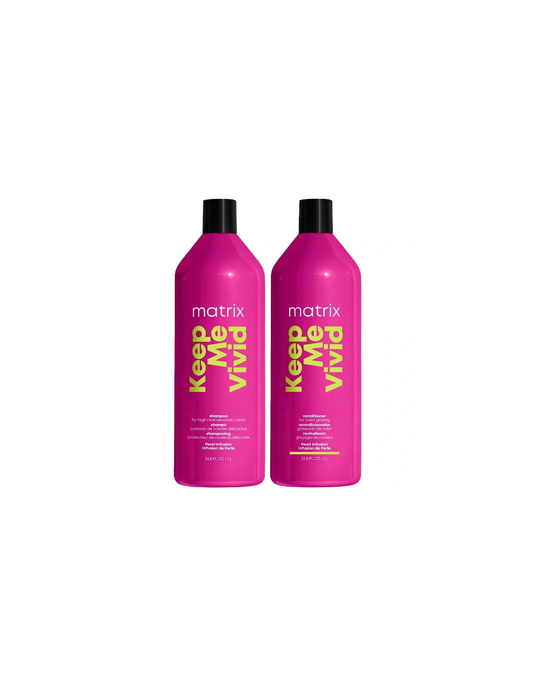Keep Me Vivid Colour Protecting Shampoo and Conditioner 1000ml Duo Set for High Maintenance Coloured Hair - Matrix, 2 of 1