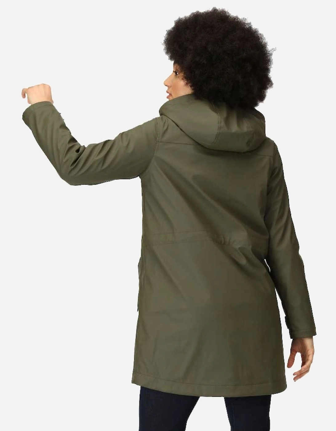 Womens Fantine Insulated Hooded Full Zip Jacket Coat