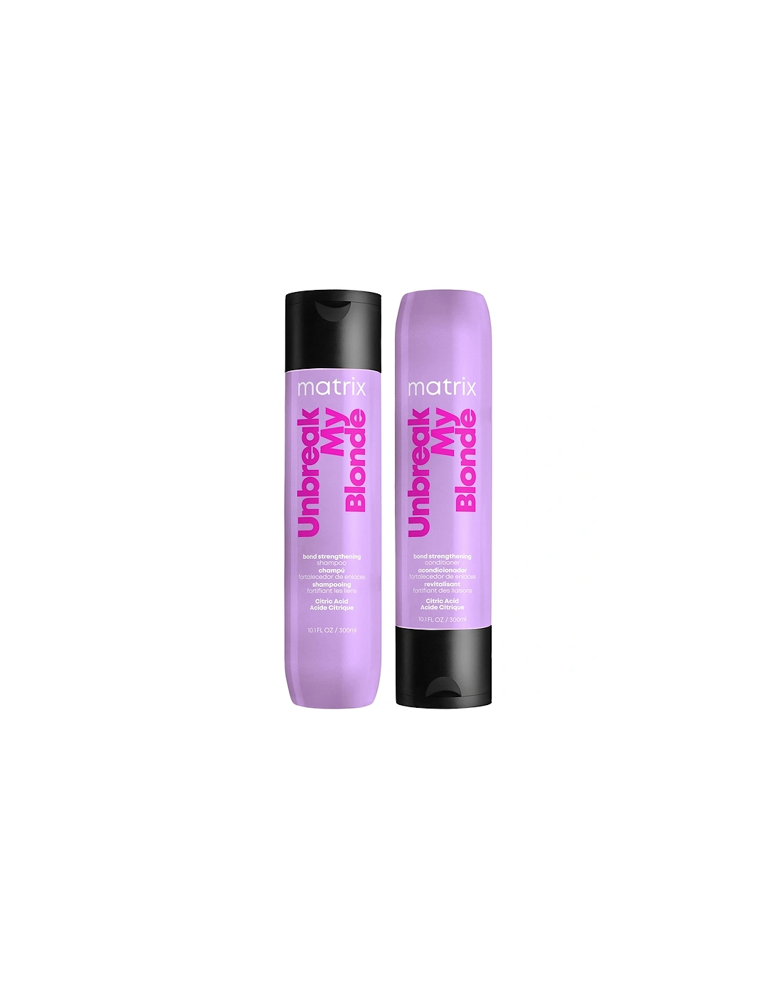Total Results Unbreak My Blonde Shampoo and Conditioner for Chemically Over-processed Hair 300ml Duo, 2 of 1