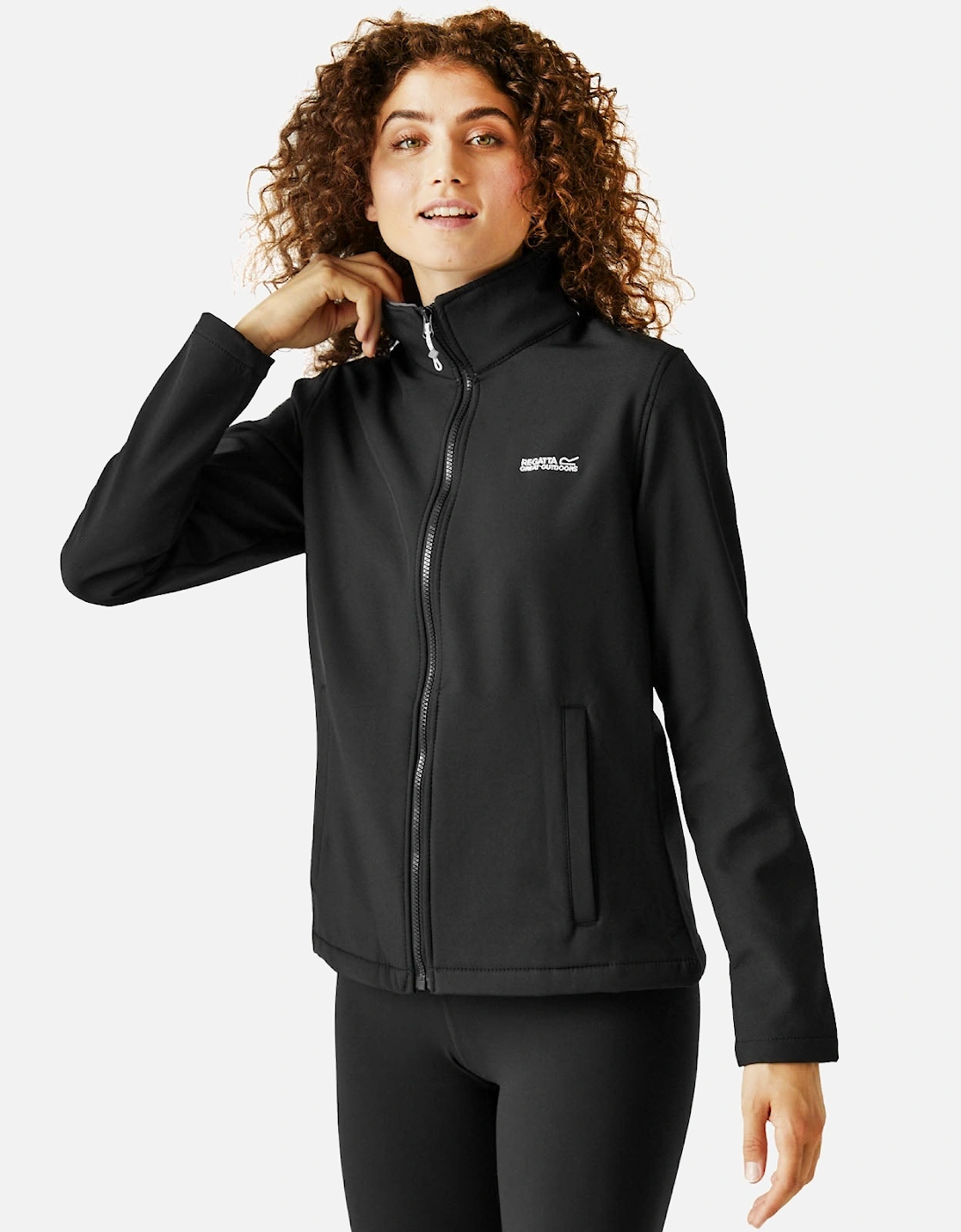 Womens Connie V Softshell Walking Jacket, 2 of 1