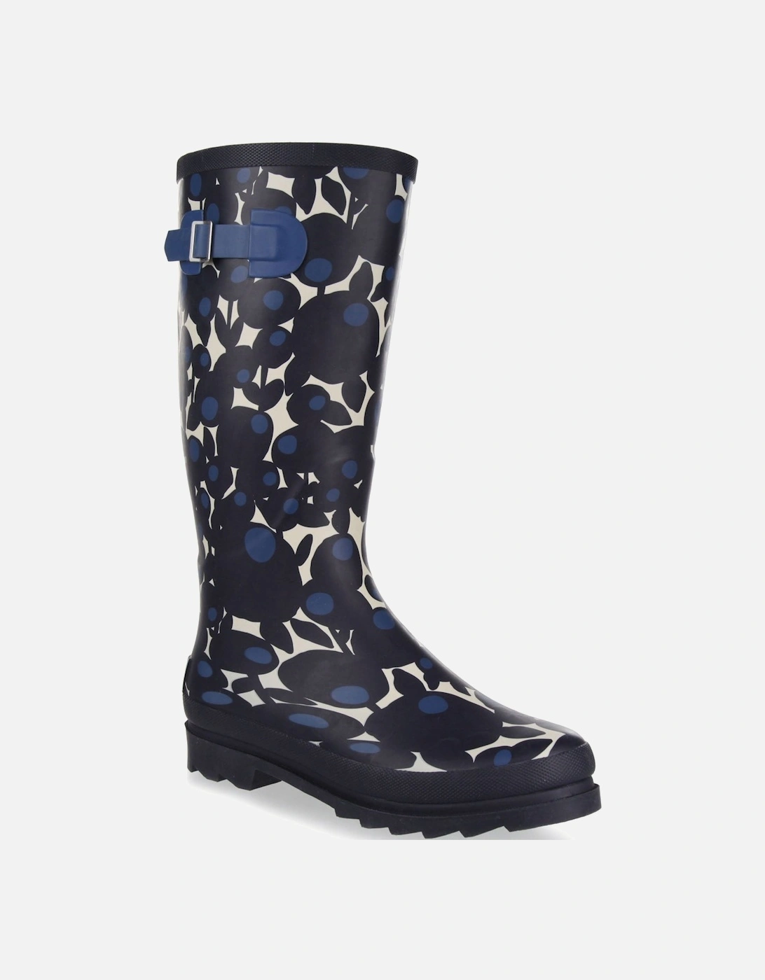 Womens Orla Kiely Cosy High Floral Wellies, 2 of 1