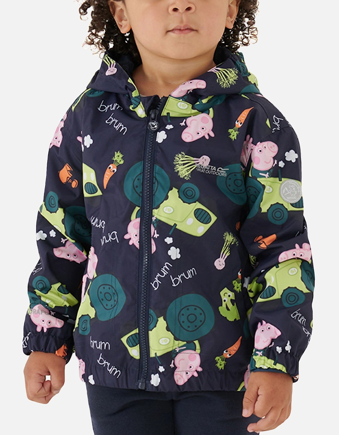 Kids Peppa Pig Muddy Puddle Waterproof Jacket