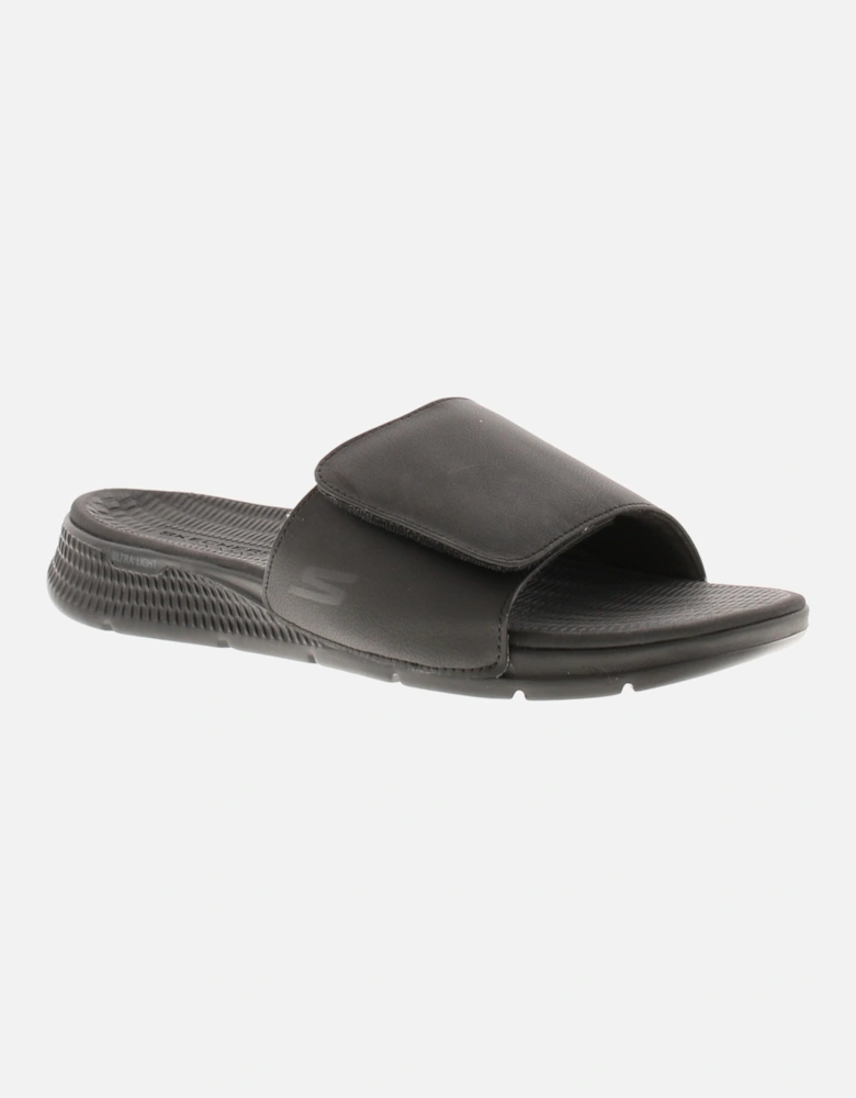 Mens Beach Sandals Go Consistent Waters Slip On black UK Size