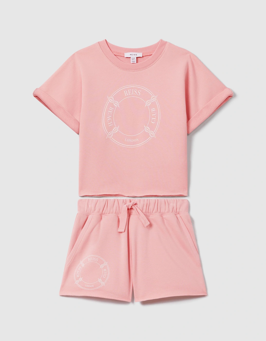 Crew Neck T-Shirt and Shorts Set, 2 of 1