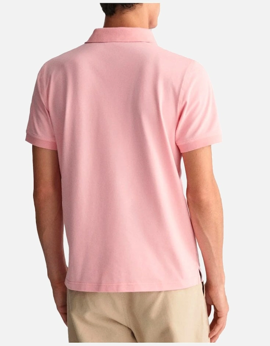 Regular Pique Short Sleeve Rugger Polo Bubblegum Pink