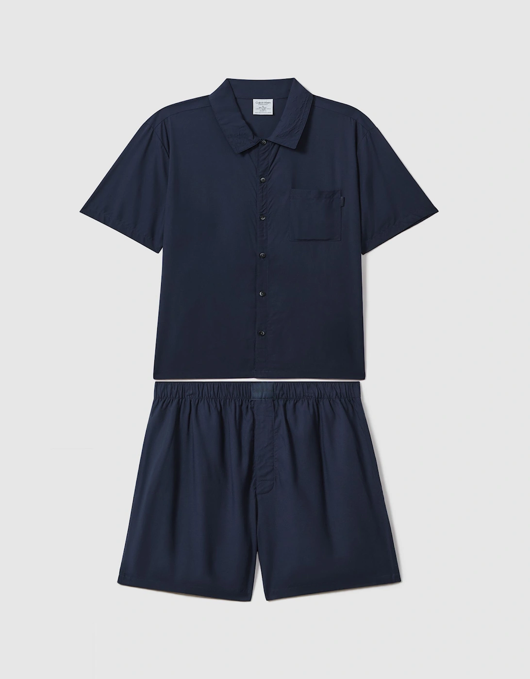 Calvin Klein Underwear Pyjama Shorts and Shirt Set, 2 of 1