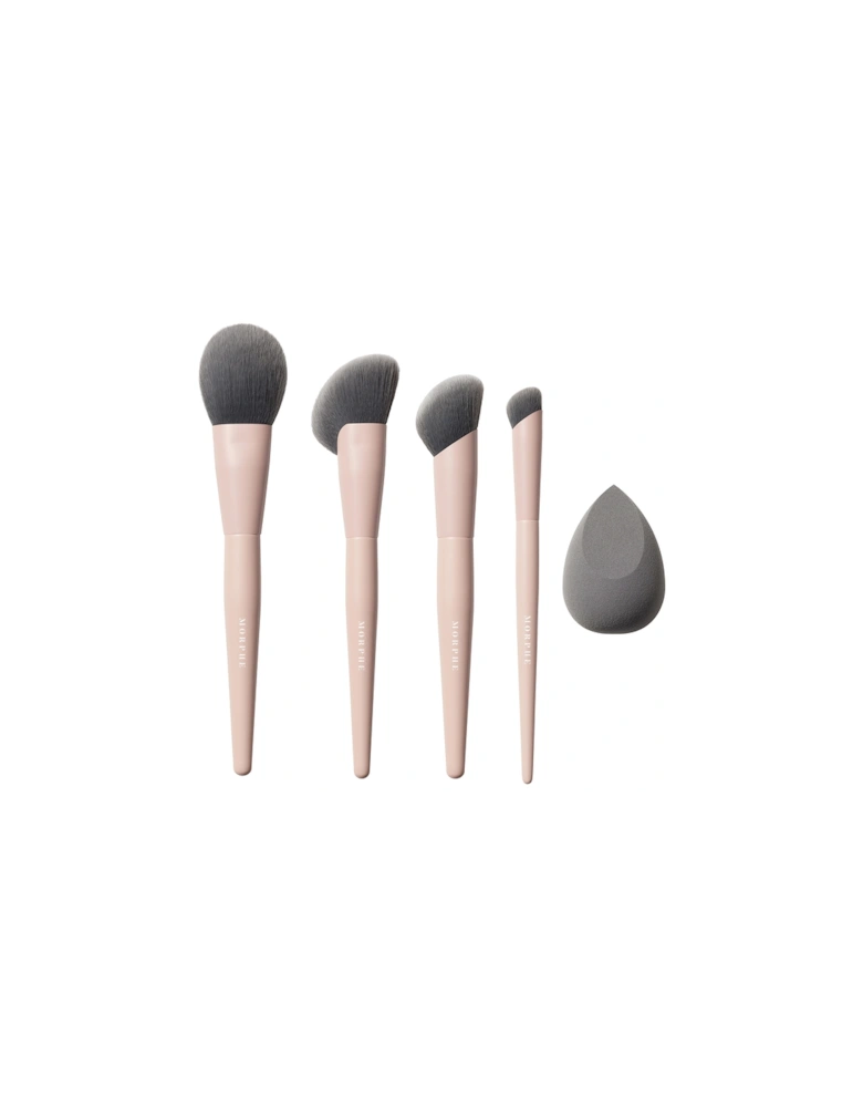 Shaping Essentials Bamboo and Charcoal Infused Face Brush Set