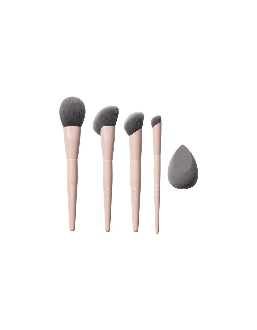 Shaping Essentials Bamboo and Charcoal Infused Face Brush Set, 2 of 1
