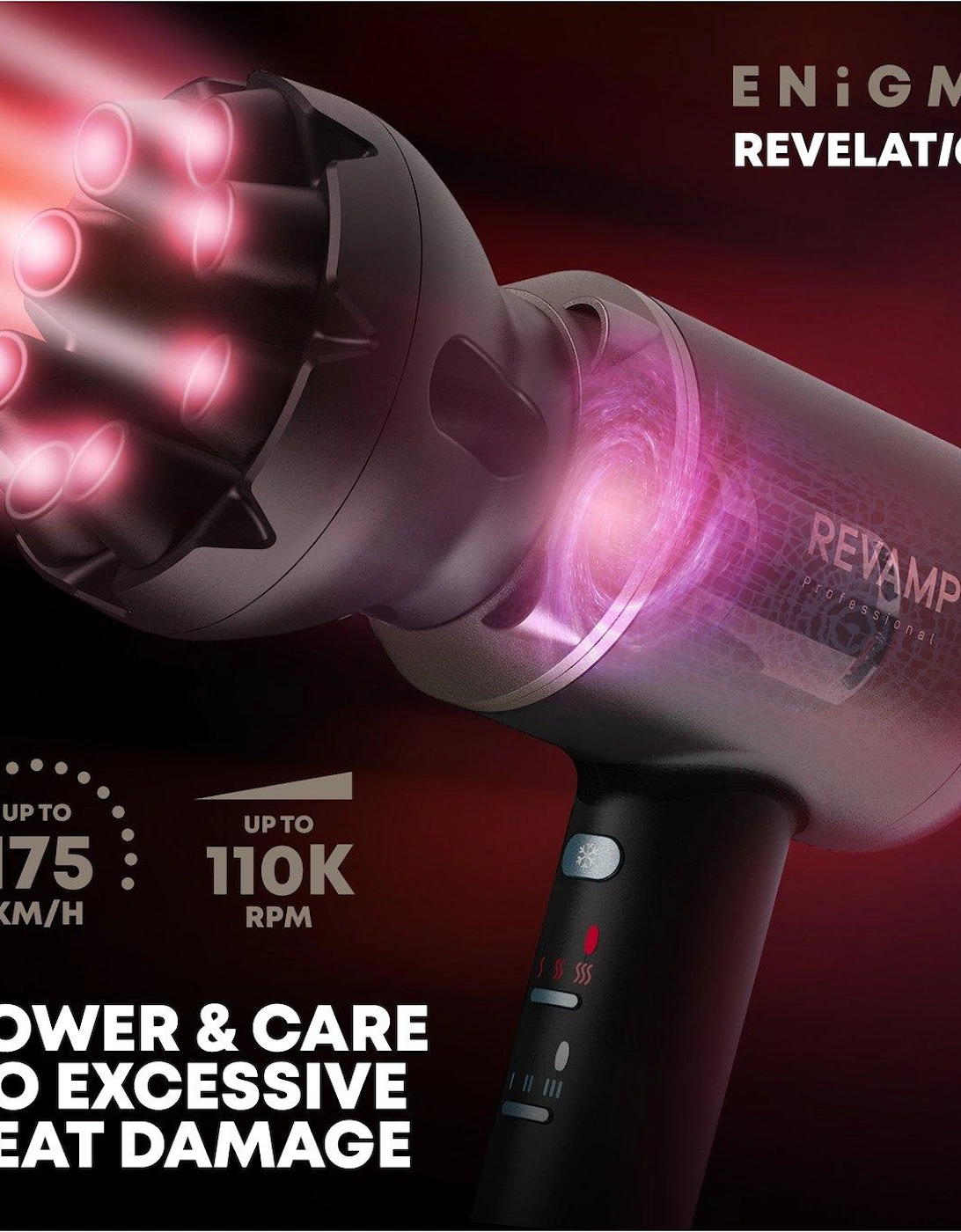 Enigma Pro Series Brushless Professional 1600W Hair Dryer