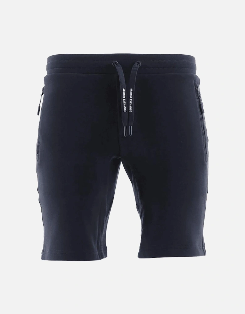 Cotton Navy Shorts