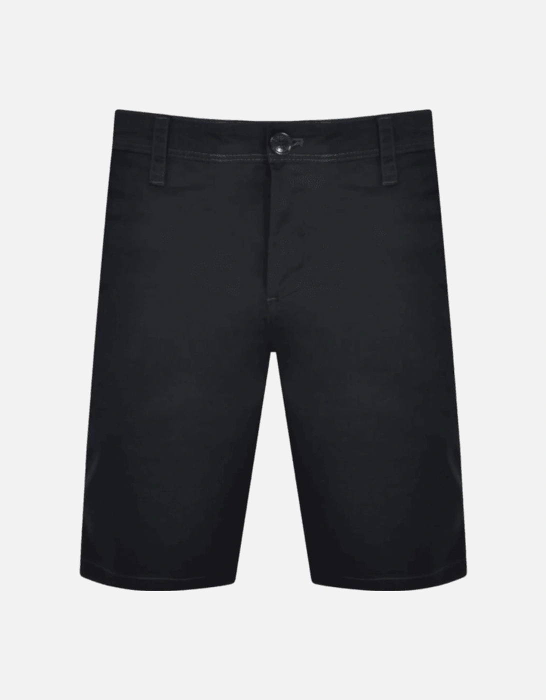 Cotton Black Chino Shorts, 4 of 3