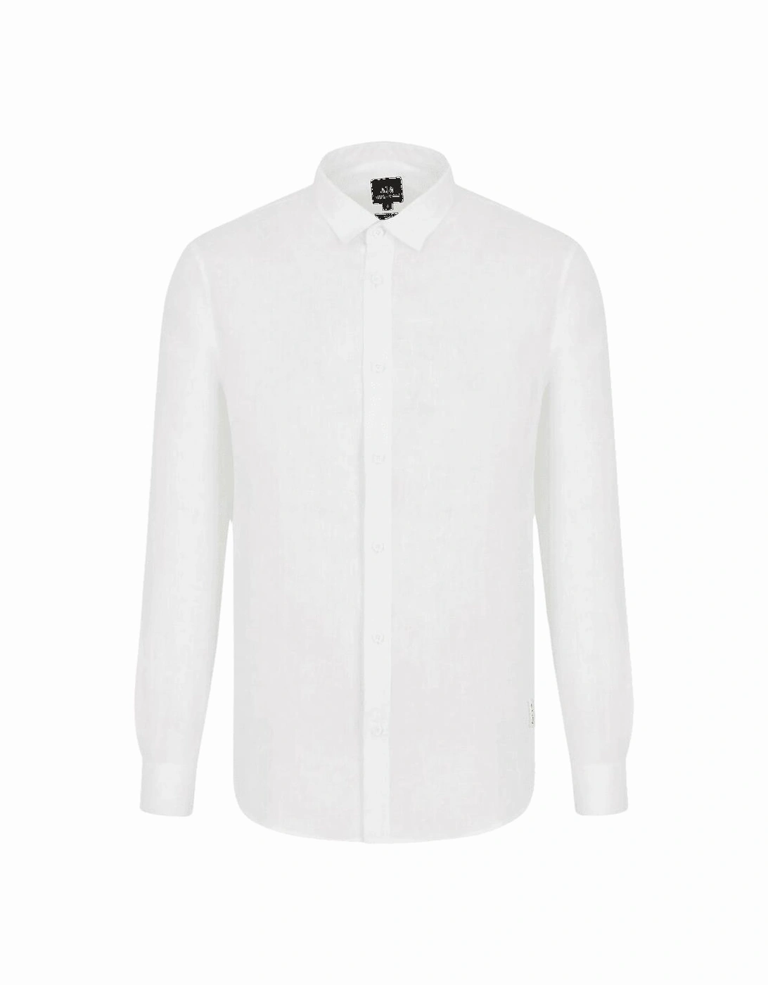Linen Long Sleeve White Shirt, 4 of 3