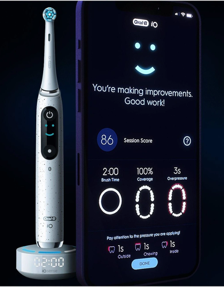 Oral-B iO10 Electric Toothbrush - Stardust White