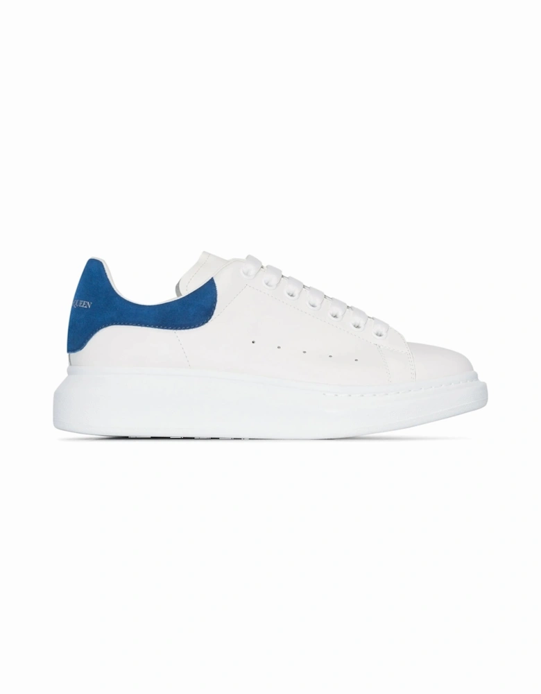 Oversize Sole Blue Back Sneakers White