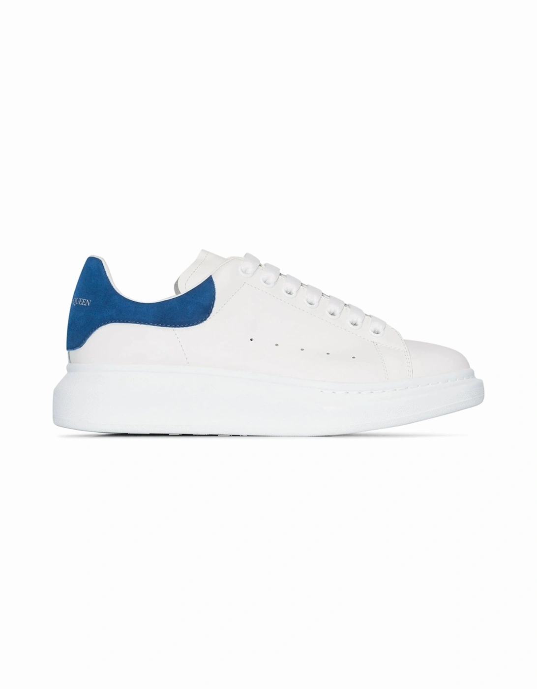 Oversize Sole Blue Back Sneakers White, 5 of 4