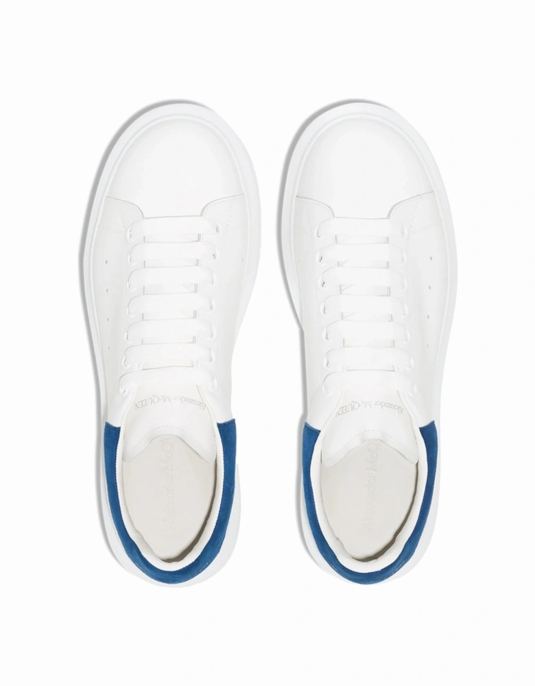 Oversize Sole Blue Back Sneakers White