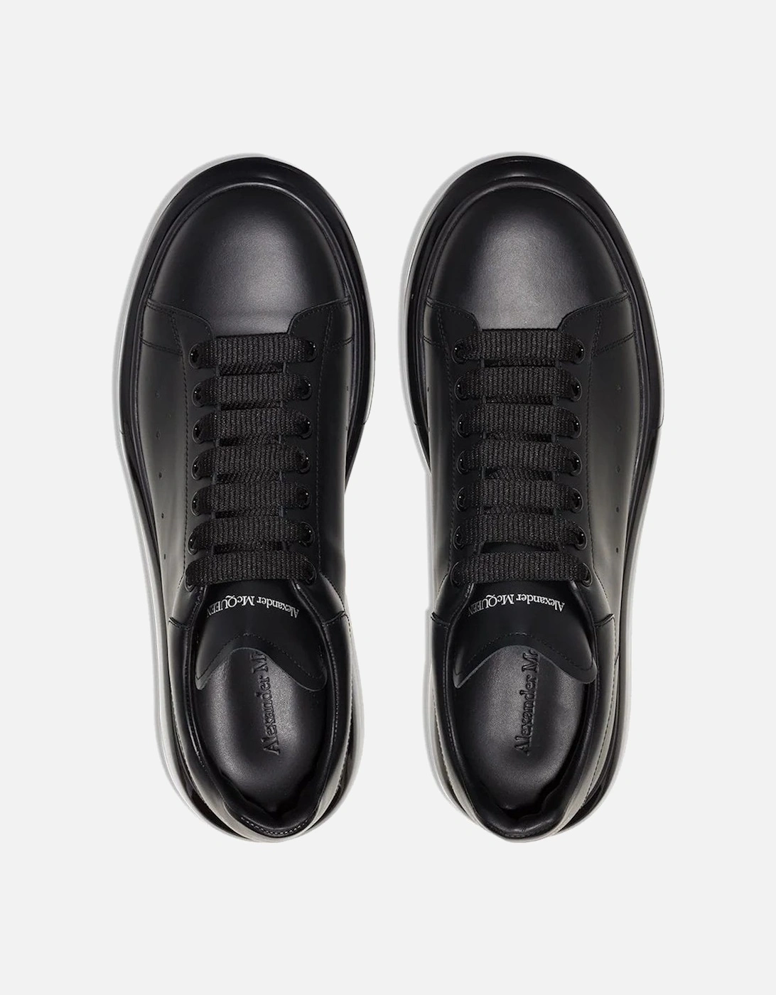 Oversize Transparent Sole Sneakers Black