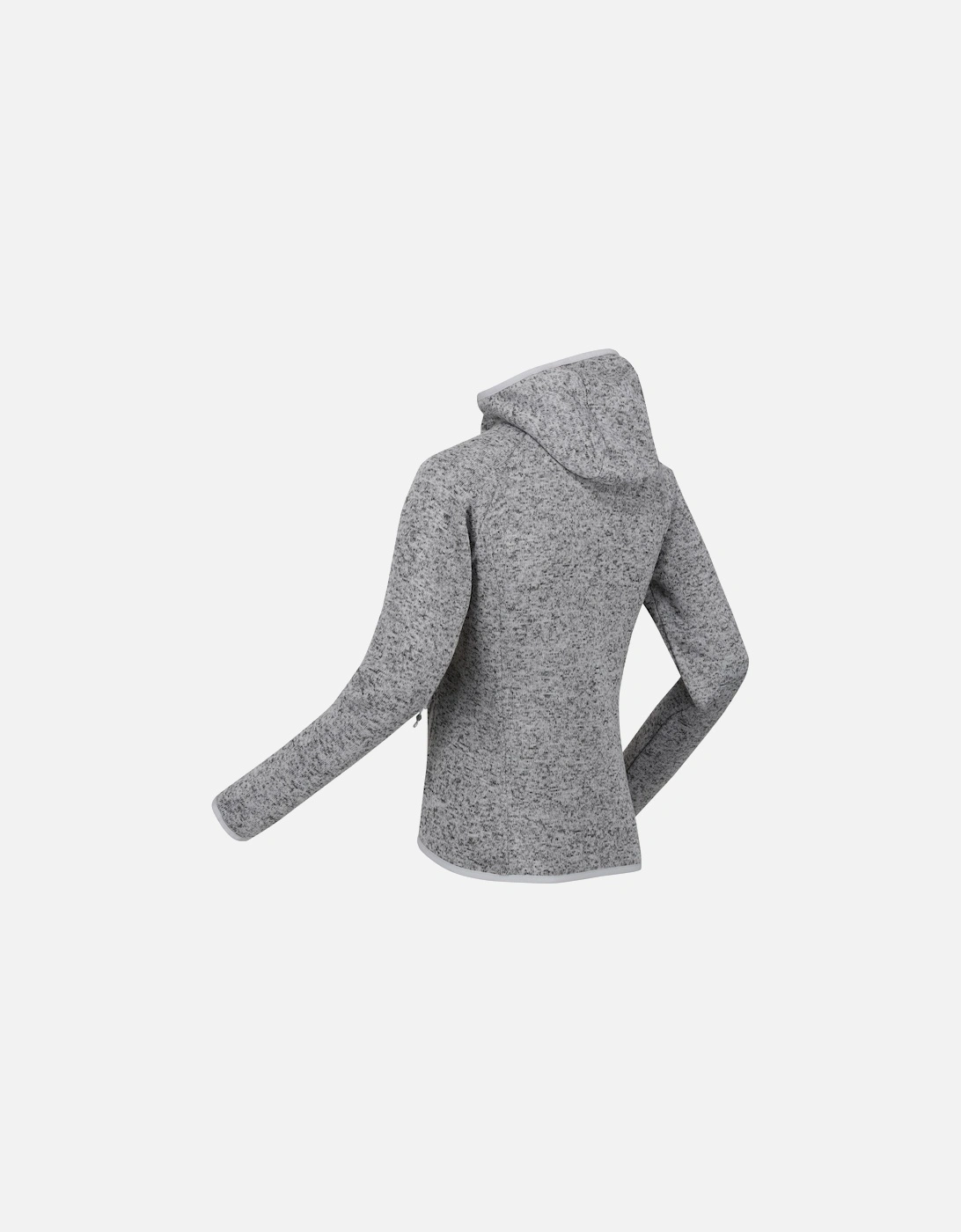 Womens/Ladies Newhill Marl Hooded Fleece Jacket