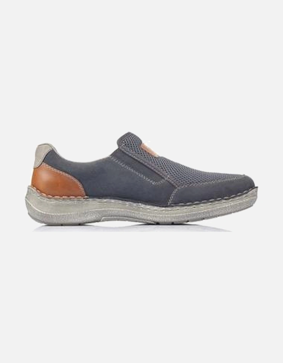 Mens Slip In Shoes 03053-14 in Blue