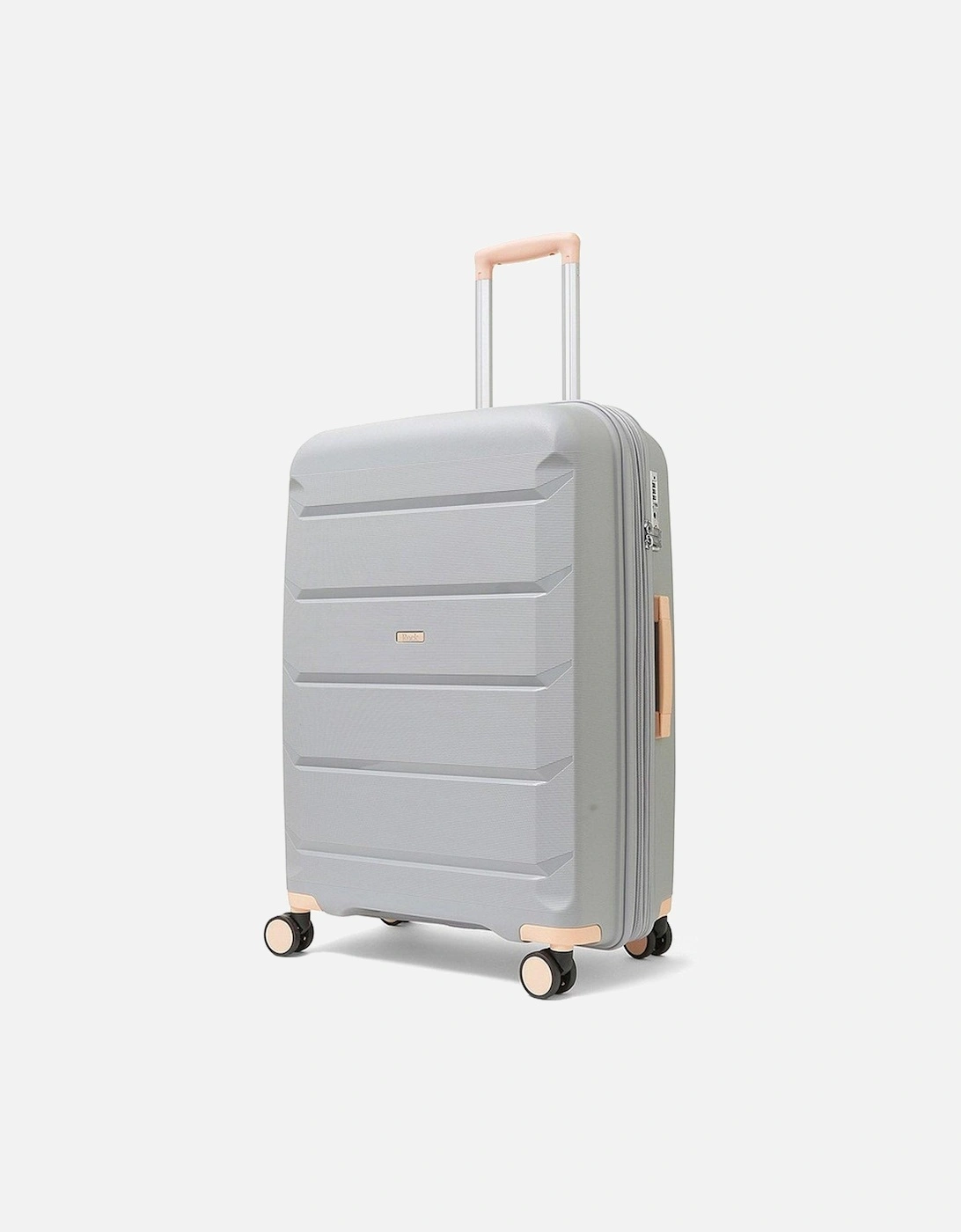 Tulum 8 Wheel Hardshell Medium Suitcase - Grey, 2 of 1