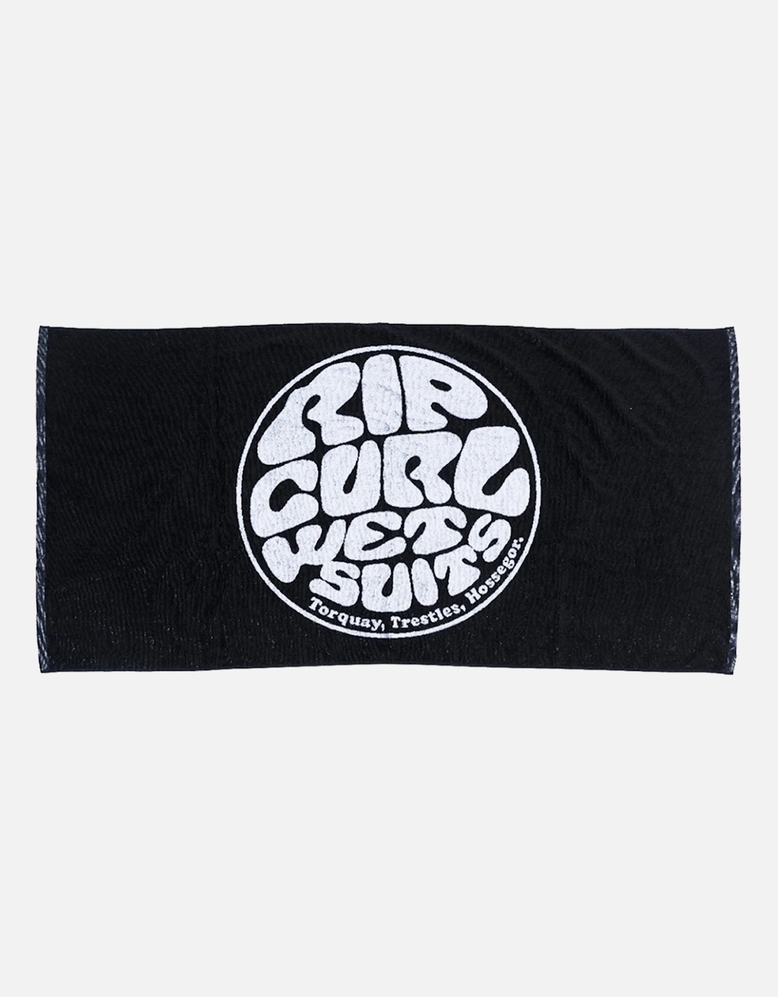 Rip Curl Wetty Icon Soft Cotton Beach Towel - Black, 2 of 1