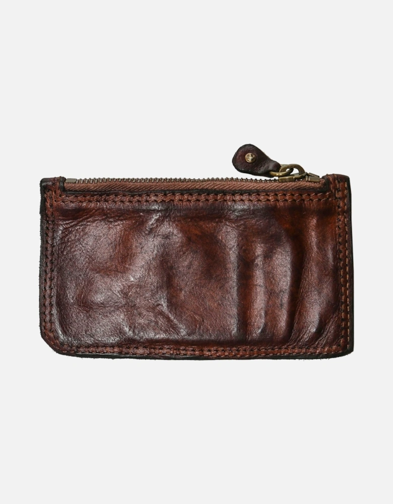 Leather Zip Card Holder