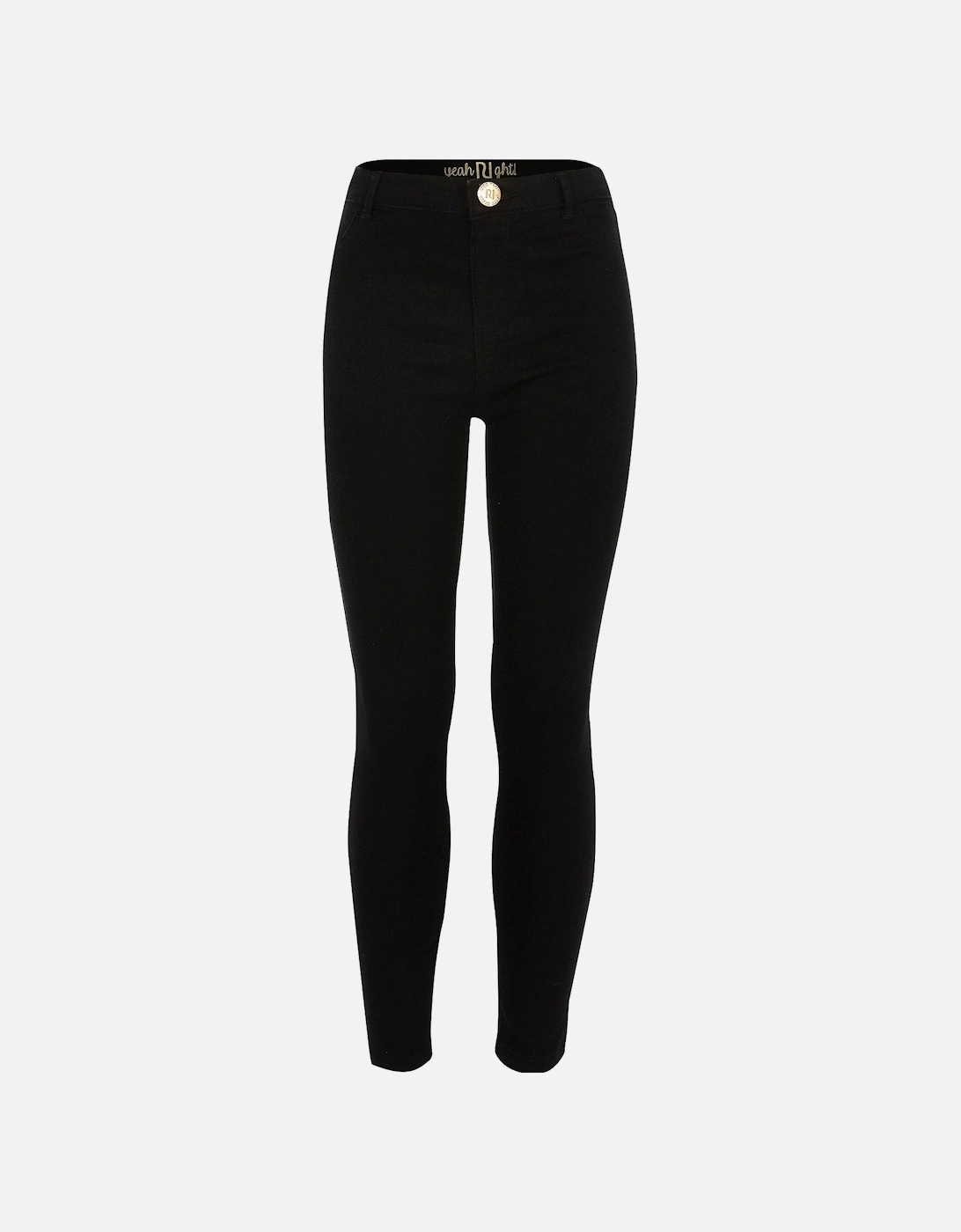 Girls Molly Mid Rise Jeggings -Black, 4 of 3