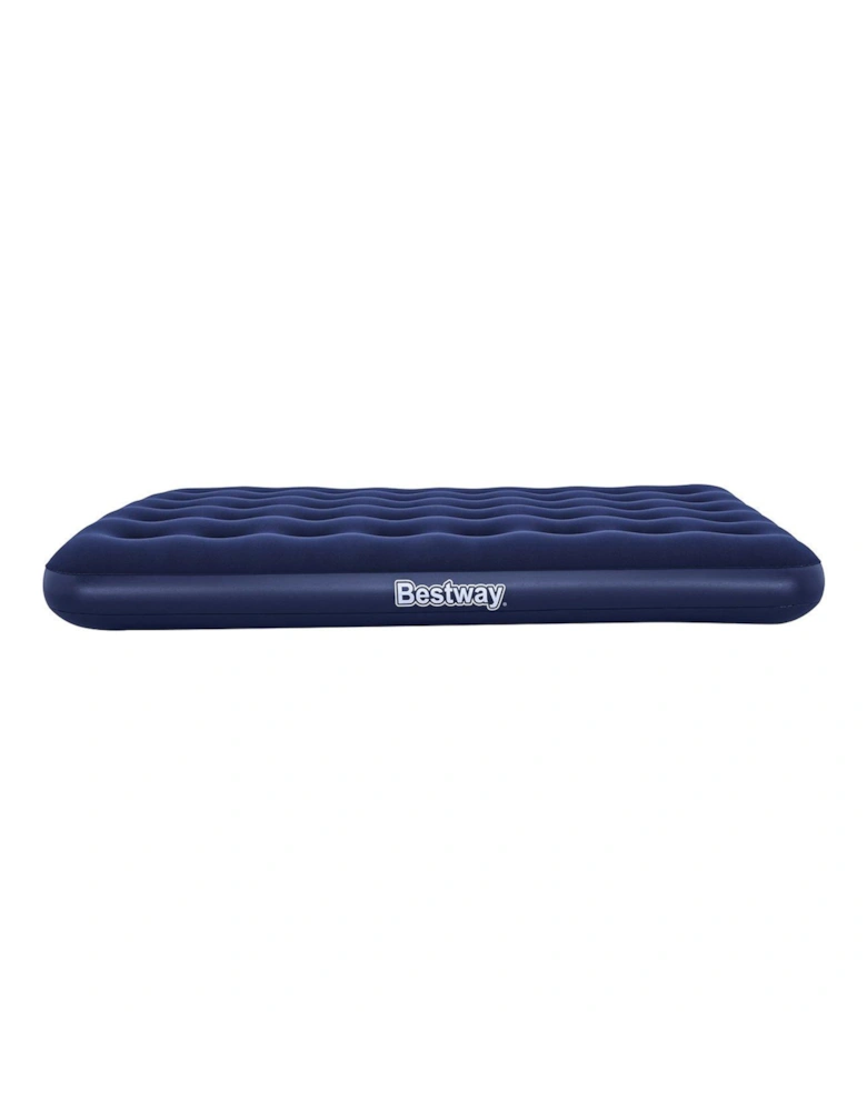 Easy Inflate Single Flocked Airbed