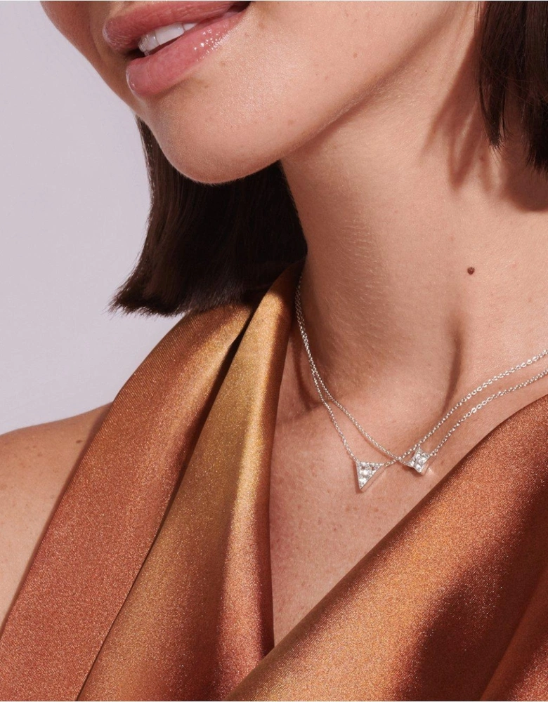 Squared Triangle Necklace