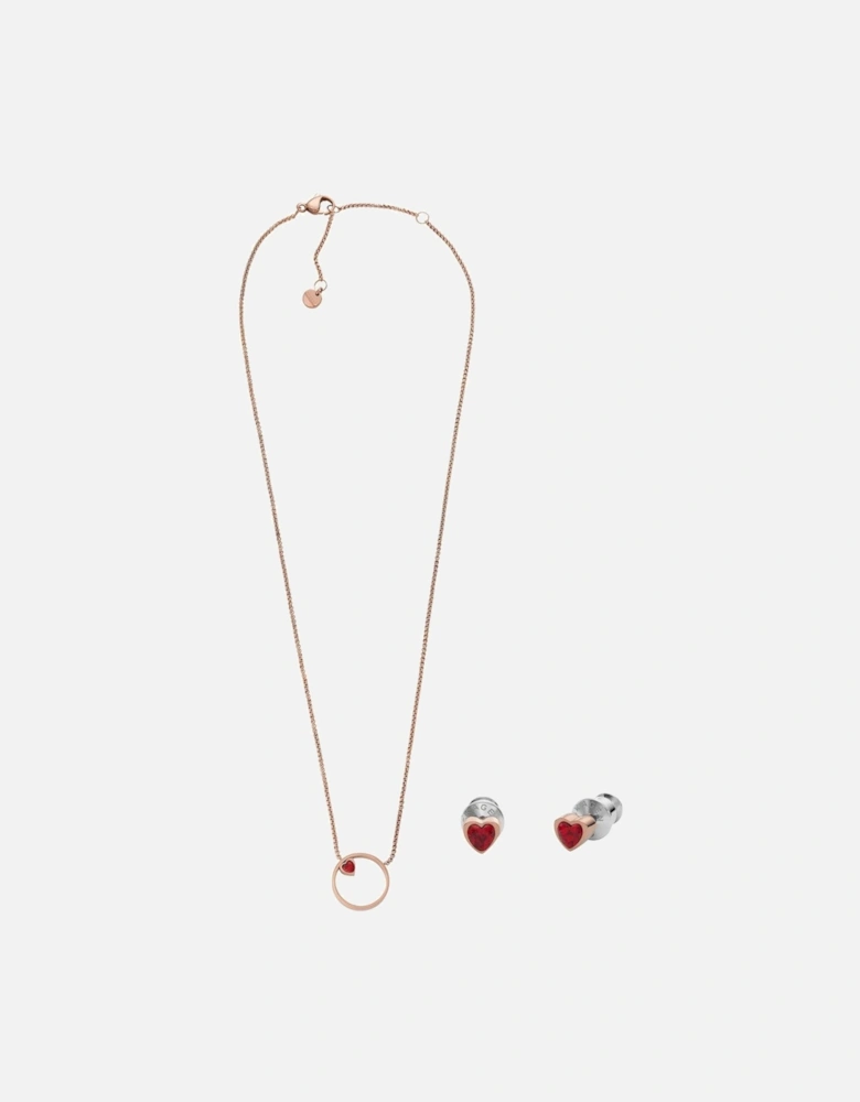 Kariana Womens Necklace & Studd Earring Jewellery Set