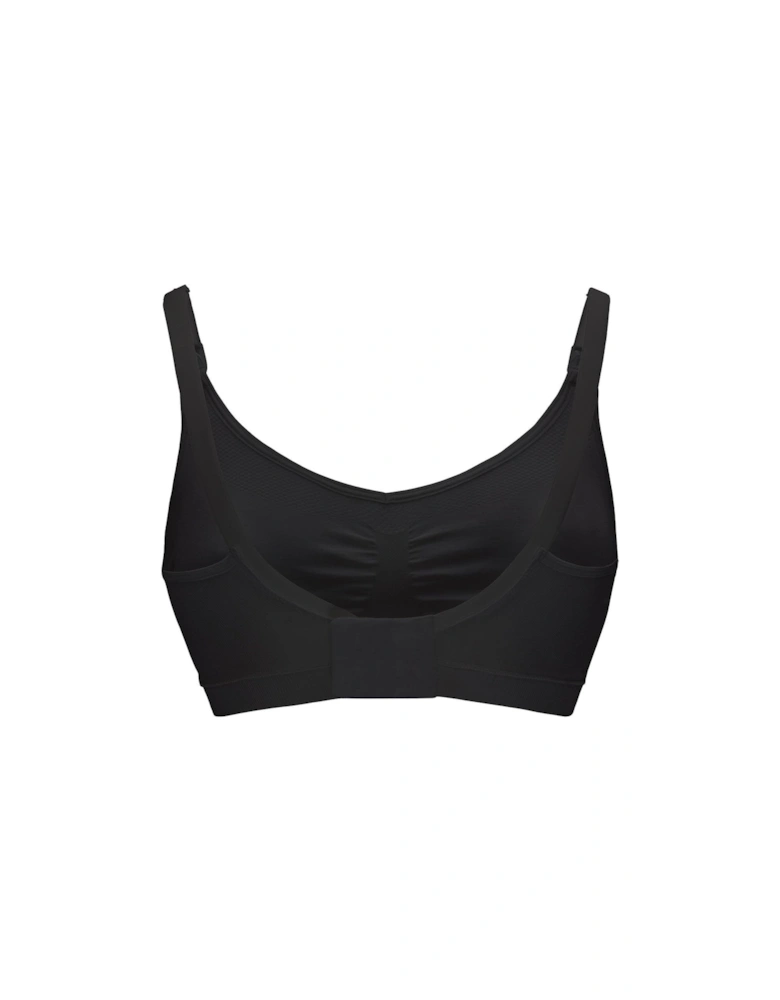 Keep Cool Black Maternity & Nursing Bra