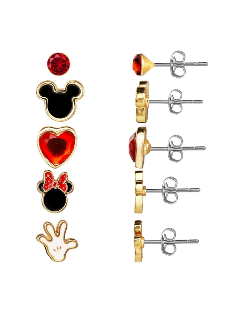 Mickey & Minnie Mouse Jewellery Girls Earrings Set